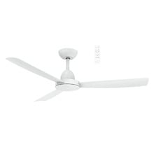Zorro 122cm White DC Ceiling Fan with Remote Control
